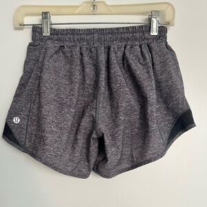Lululemon - Hotty Hot High-Rise Lined Short 4" - Grey - Size 4 - New with Tags